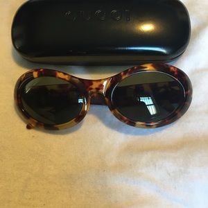 Gucci Tortoise Sunglasses